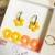 Coffret créoles pep's orange & jaune