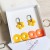 Coffret créoles pep's orange & jaune