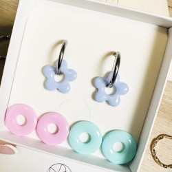 Coffret créoles douceur pastel