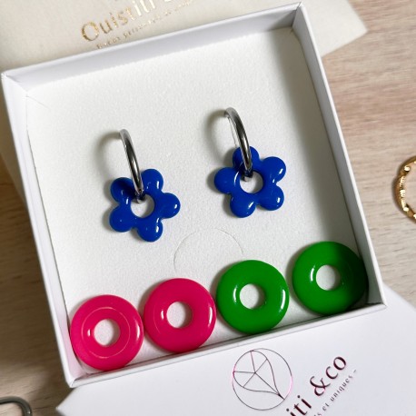 Coffret créoles Trio de Force