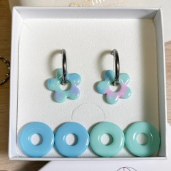 Coffret créoles Pastel Enchanté