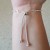 bracelet reglable perle pandora lait maternel meche de cheveux argent 925