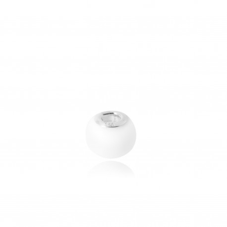 perle adaptable pandora lait maternel meche de cheveux argent 925