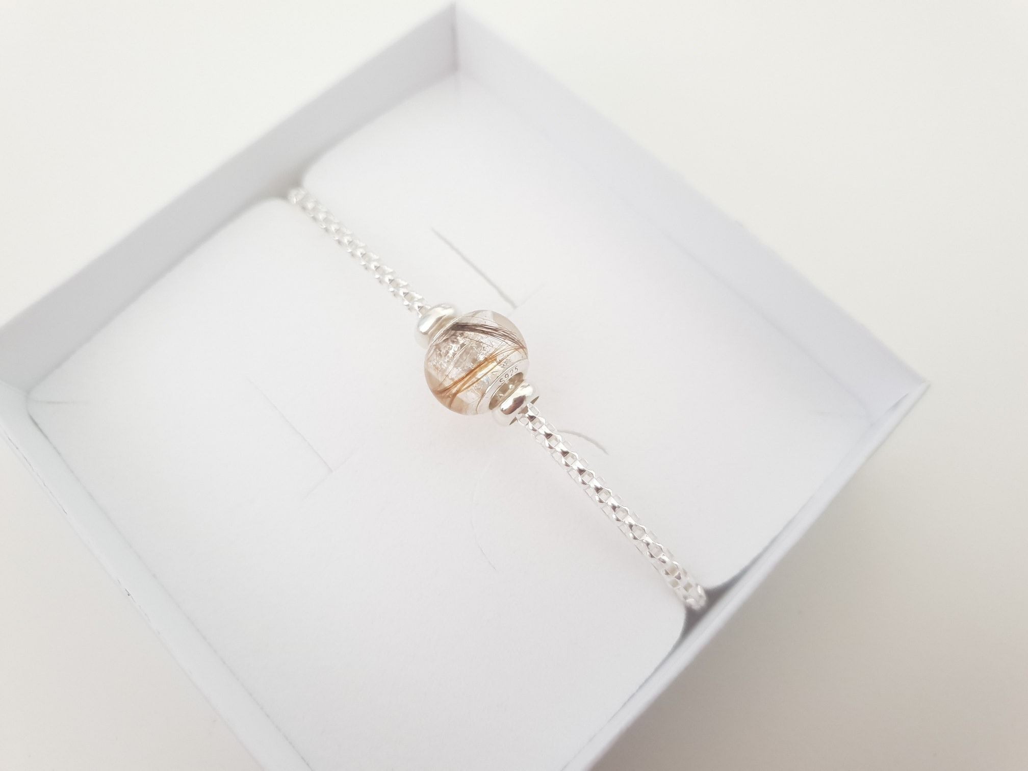 Mèche Bracelet Pour Cheveux Bracelet Réglable Type Pandora Et